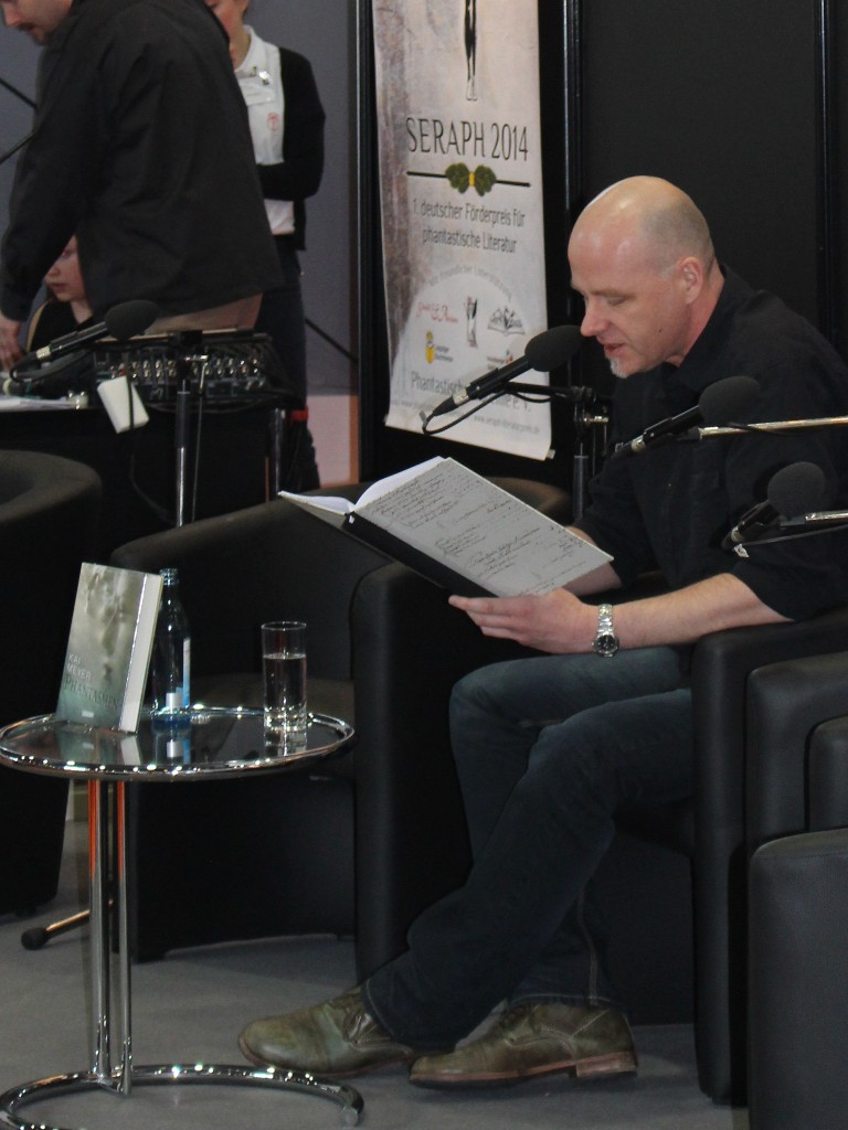 Kai Meyer liest auf der LBM14 aus "Phantasmen"