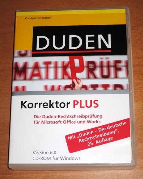 Duden Korrektor PLUS 6.0