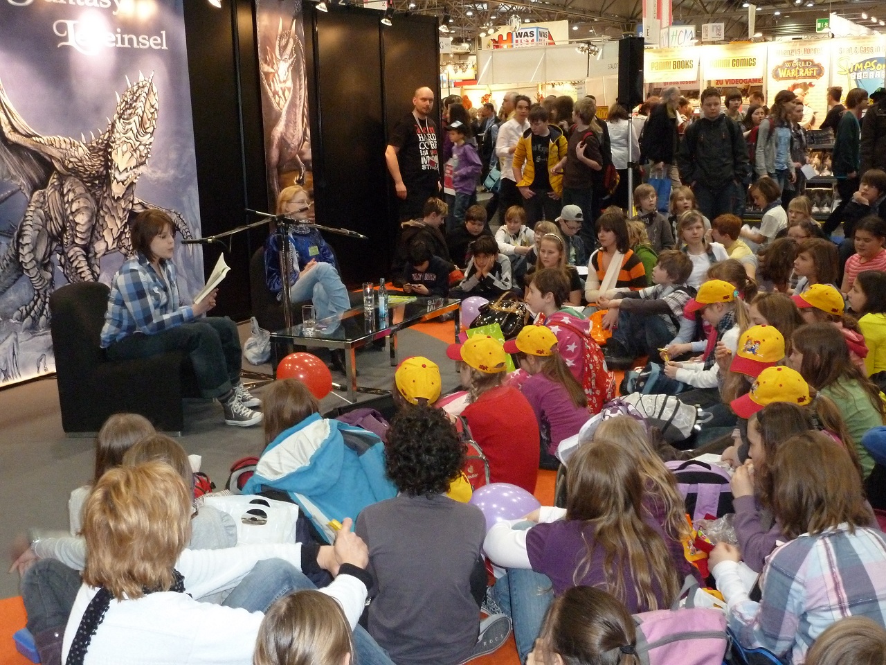 Bericht Leipziger Buchmesse – Teil 2 aufgenommen von Felizitas Monforts
