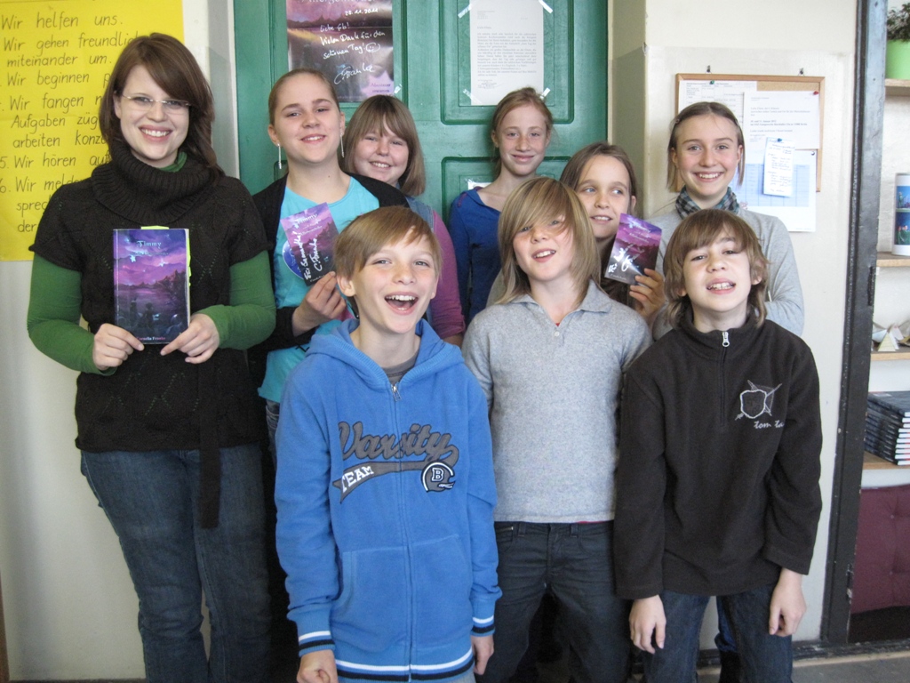 Meine Lesung in der Elizabeth Shaw Grundschule, Berlin Pankow