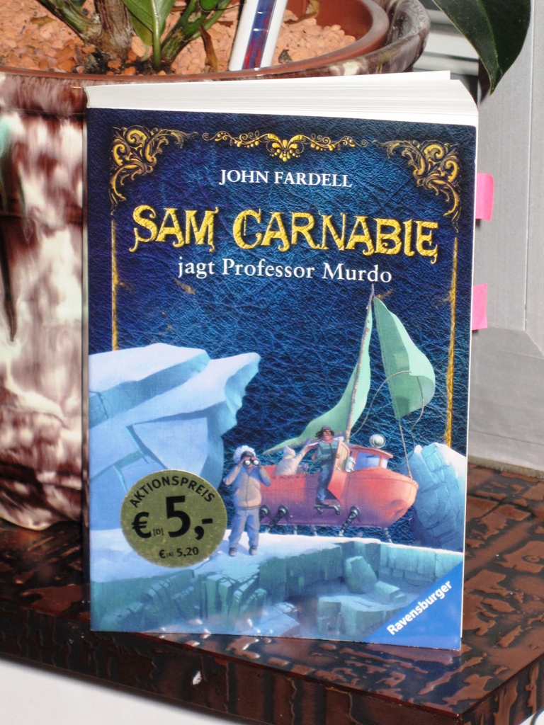 Rezension : John Fardell – Sam Carnabie jagt Professor Murdo