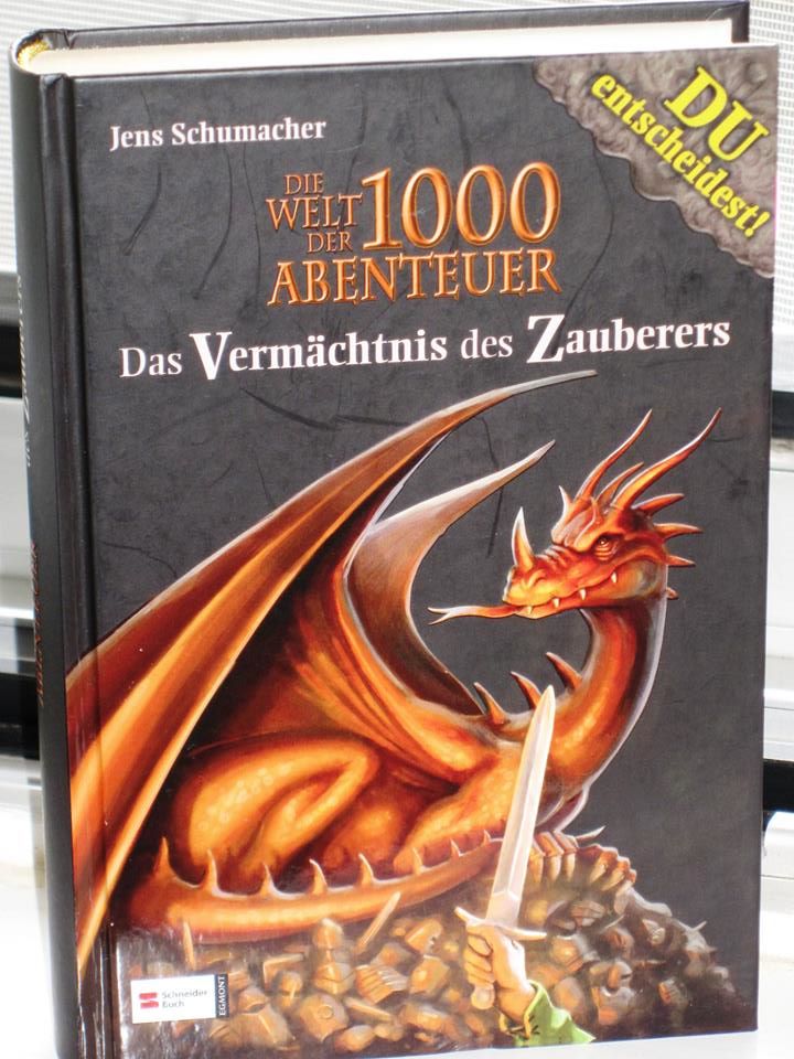 Rezension : Jens Schumacher – Die Welt der 1000 Abenteuer – Das Vermächtnis des Zauberers